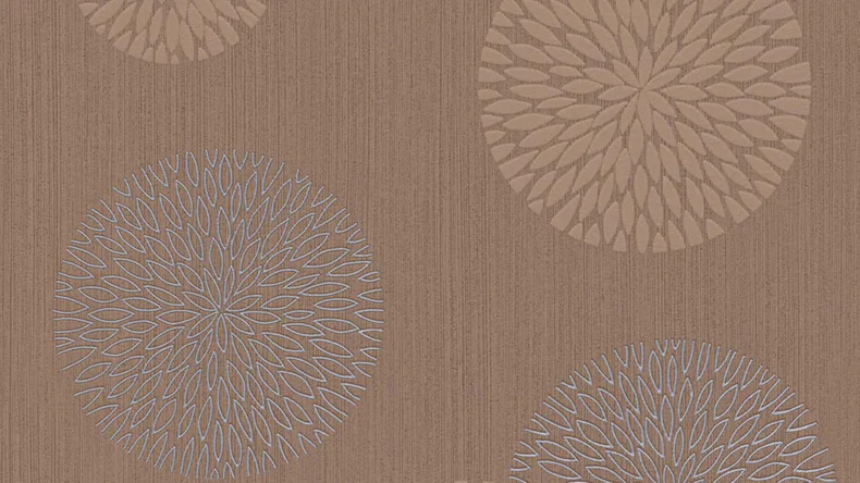 Vinyltapete braun Modern Blumen & Natur Streifen Styleguide Natürlich 2021 913