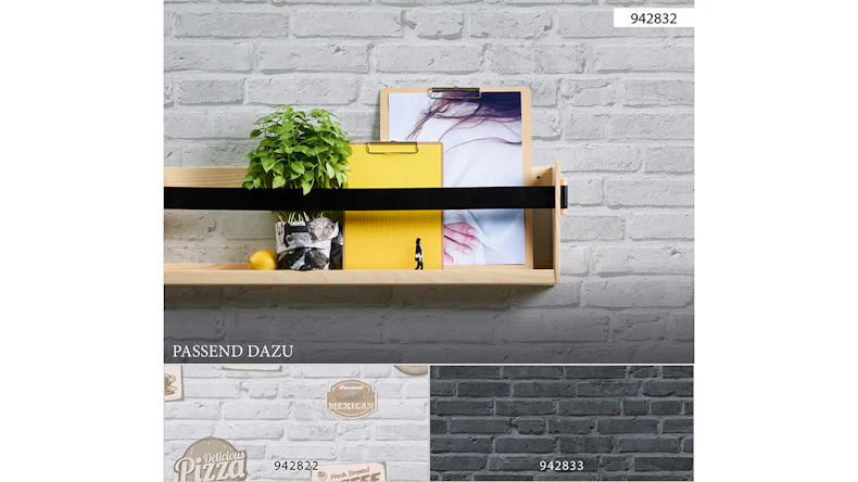 Carta da parati in vinile Best of Wood'n Stone 2a edizione A.S. Création muro di pietra grigio 832