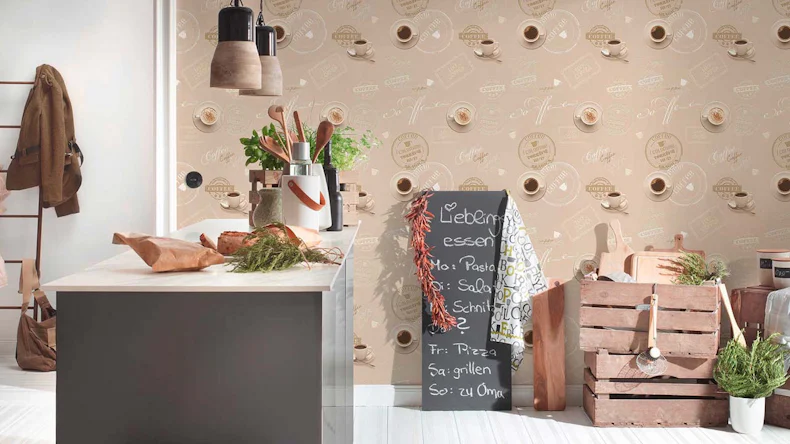 Vinyltapete beige Modern Bilder Il Decoro 082