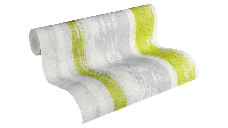 Vinyltapete Best of Wood`n Stone 2nd Edition A.S. Création Modern Gelb Grau Grün 251