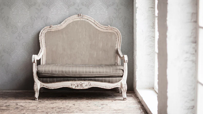 Carta da parati in vinile memoria 3 A.S. Création ornamenti beige crema metallizzato 721