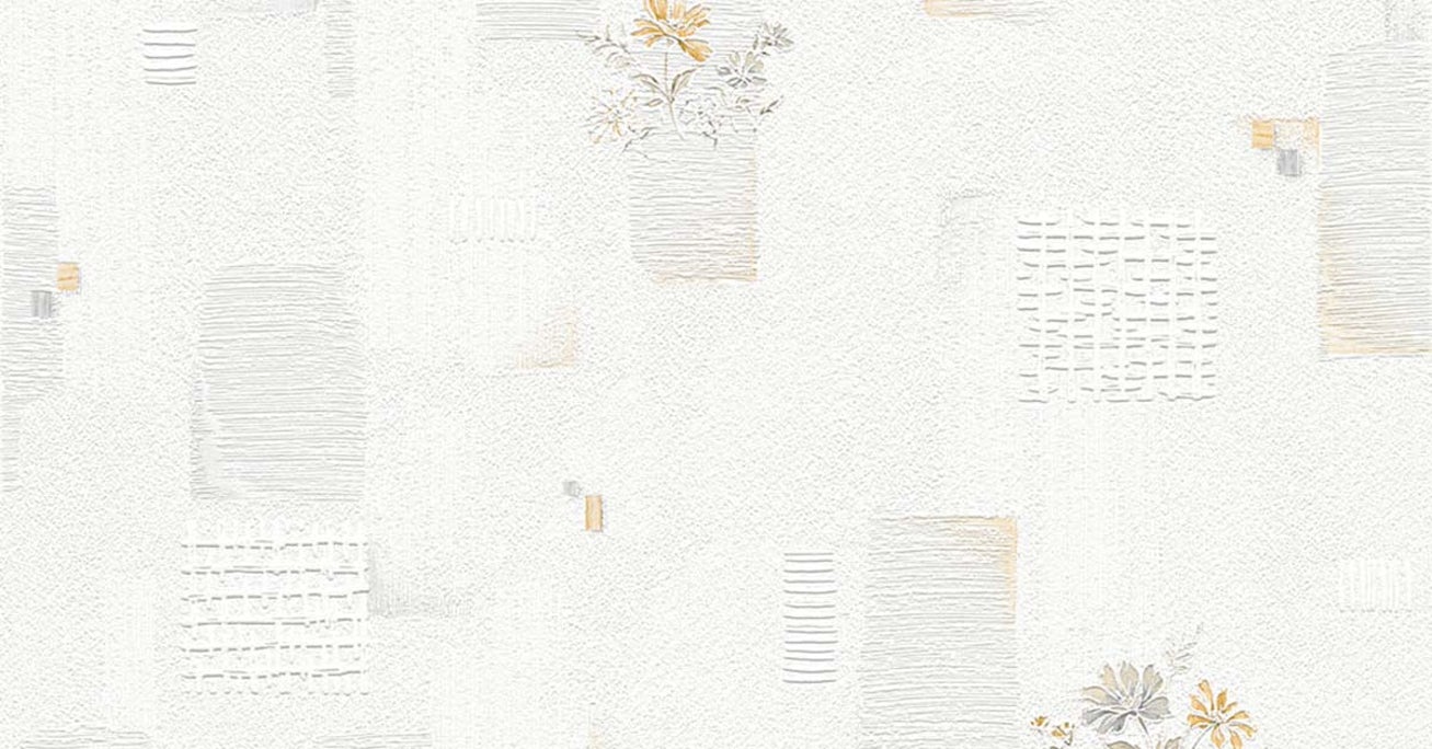 Profiled Wallpaper Struktura 2 Flowers & Nature Classic White 122