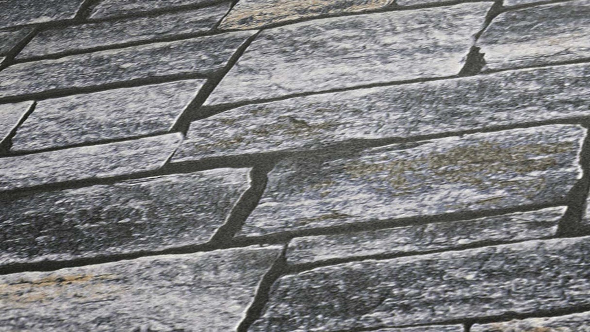 vinyl wallcovering stone wallpaper grey country houseModern Stones Elements 711