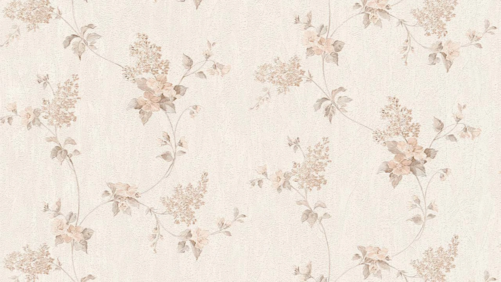 Vinyl wallpaper cream retro classic flowers & nature style guide classic 2021 282