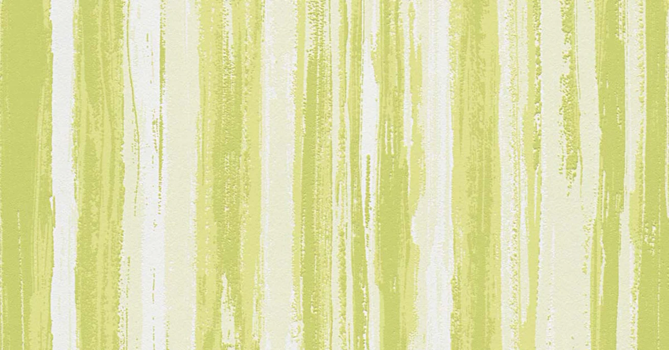 Vliestapete Einzelblatt Streifen Klassisch Grün 443