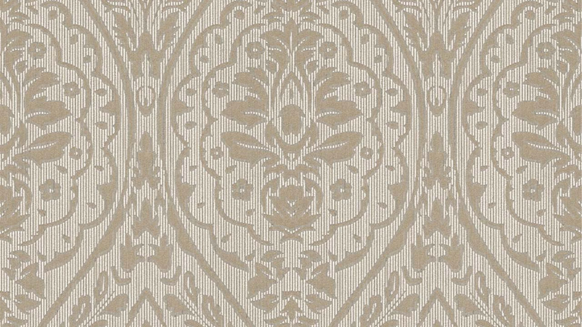 Textile thread wallpaper brown classic vintage country house ornaments flowers & nature tessuto 2 956