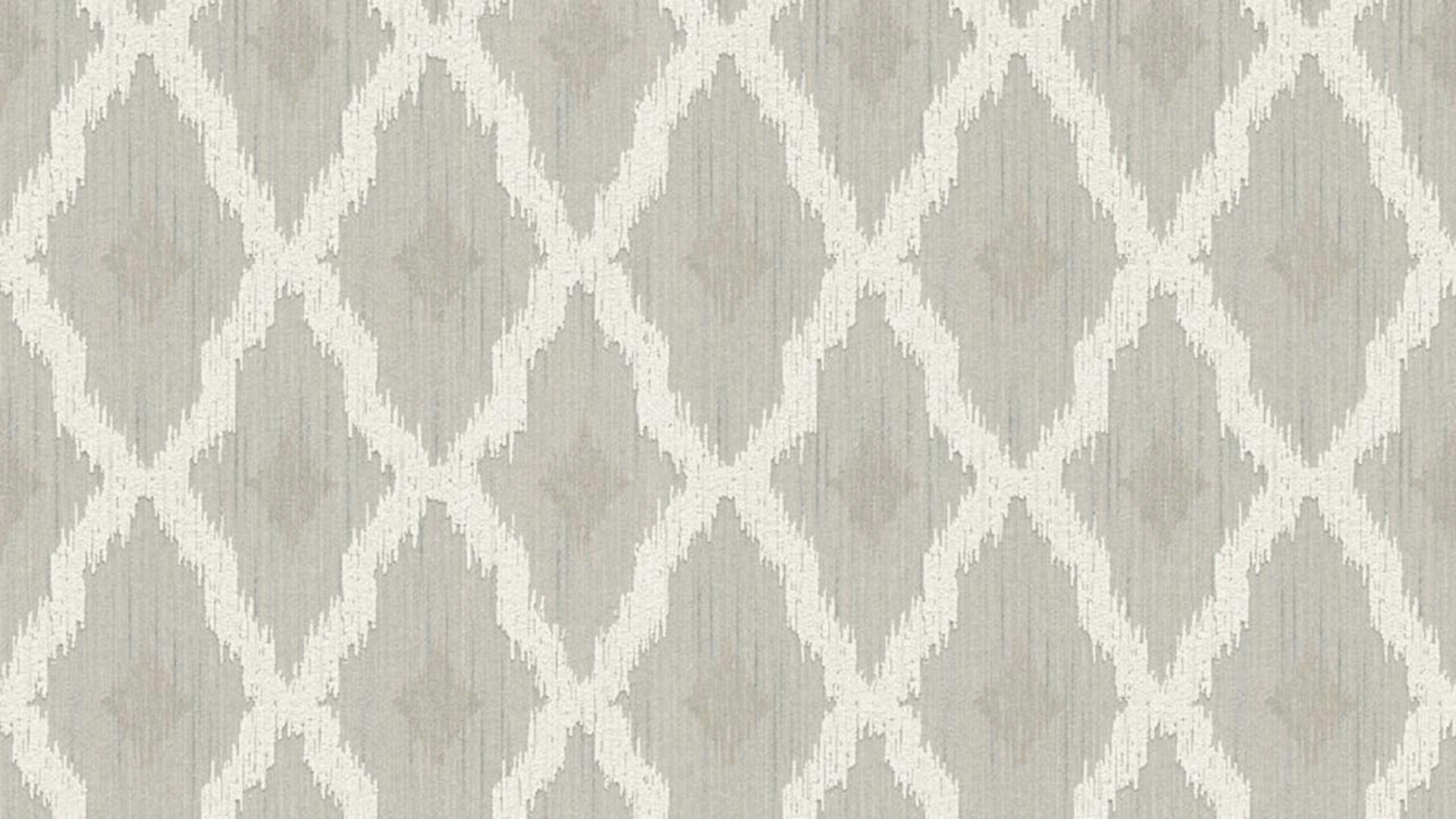 Textilfädentapete beige Klassisch Vintage Ornamente Tessuto 2 972