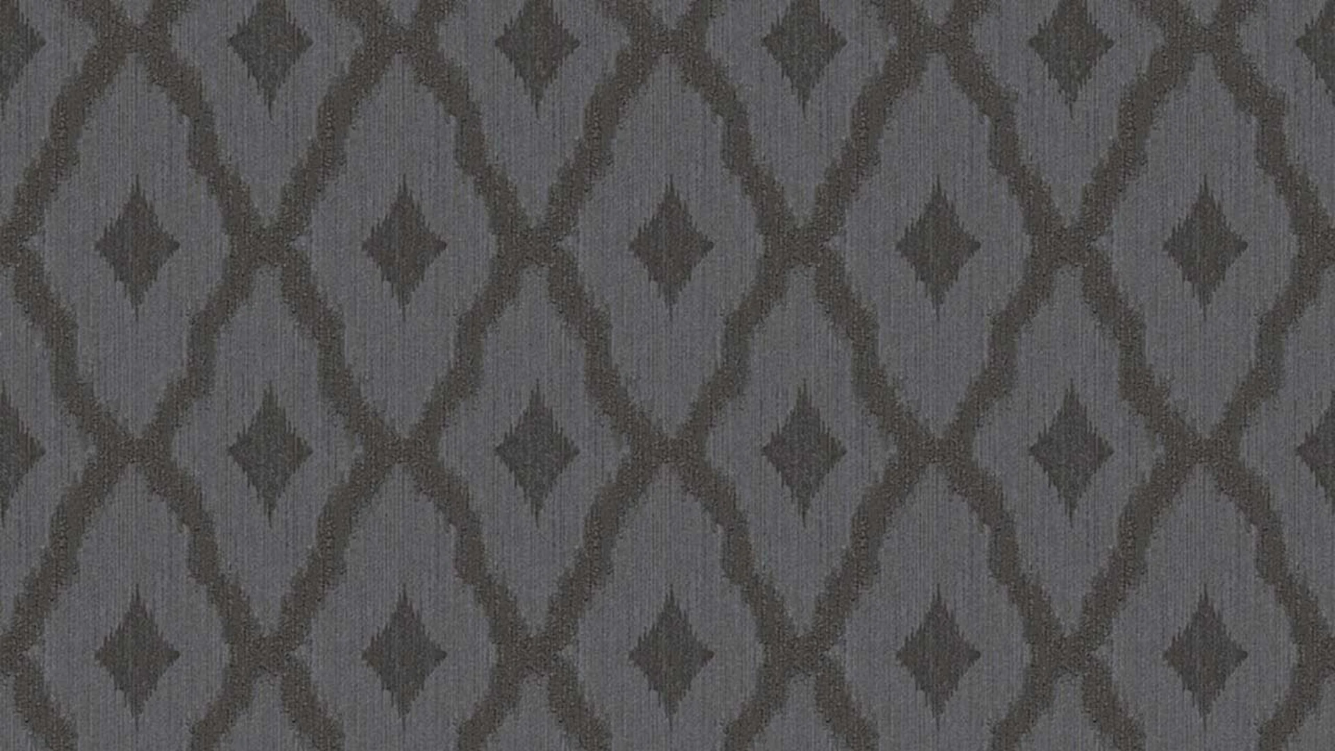 Textilfädentapete grau Klassisch Vintage Ornamente Tessuto 2 975