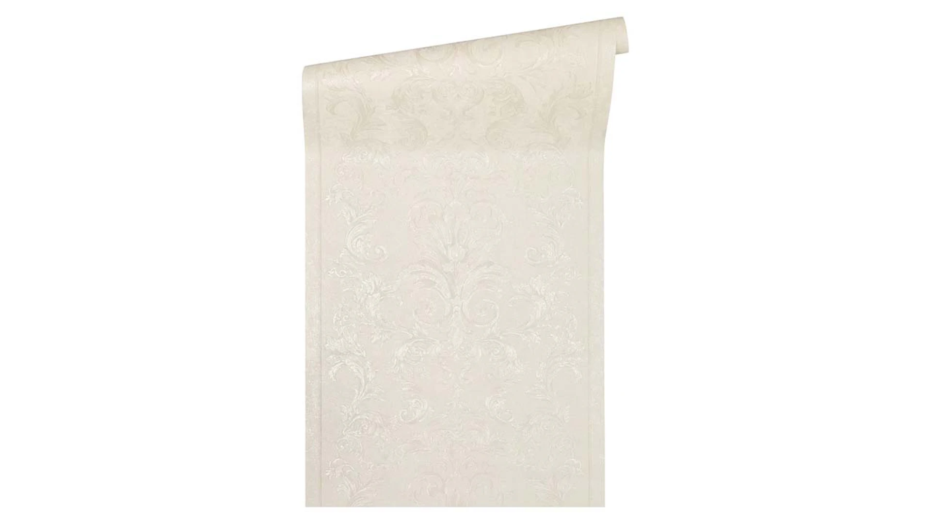 papier peint en vinyle texturé papier peint gris vintage rétro maison de campagne fleurs baroques & ornements nature Versace 2 164