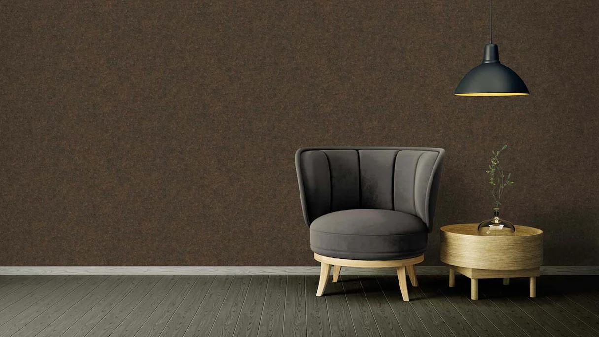 vinyl wallcovering textured wallpaper brown vintage plains Versace 2 181