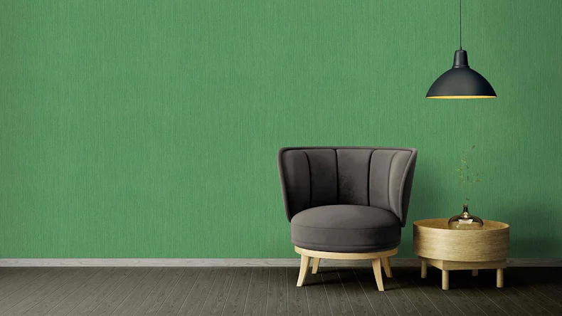 Vinyltapete Strukturtapete grün Modern Uni Versace 2 283