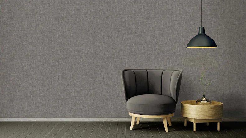 Vinyltapete Strukturtapete grau Modern Uni Versace 4 337