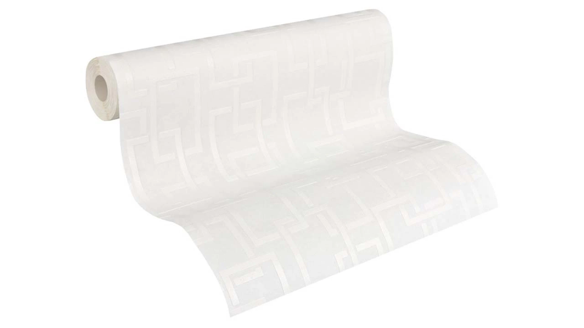 Vinyl wallpaper white modern stripes Meistervlies 2020 416