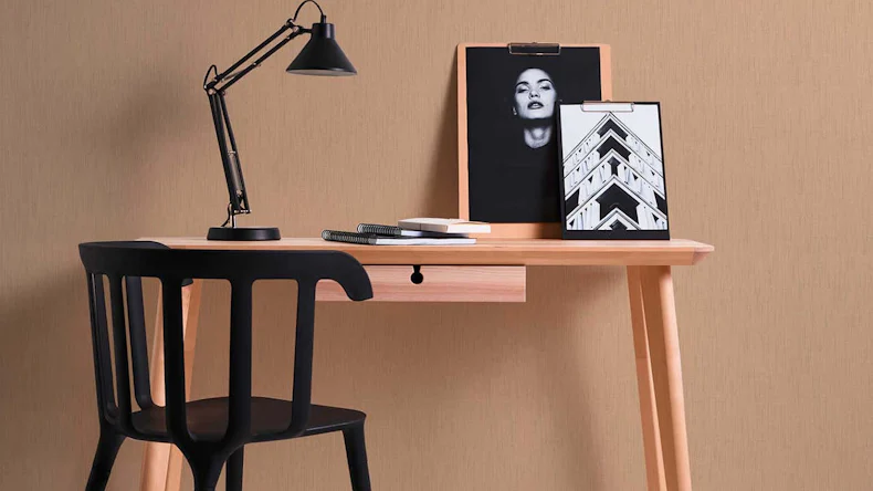 papier peint en fil textile orange Modern Uni Tessuto 2 562