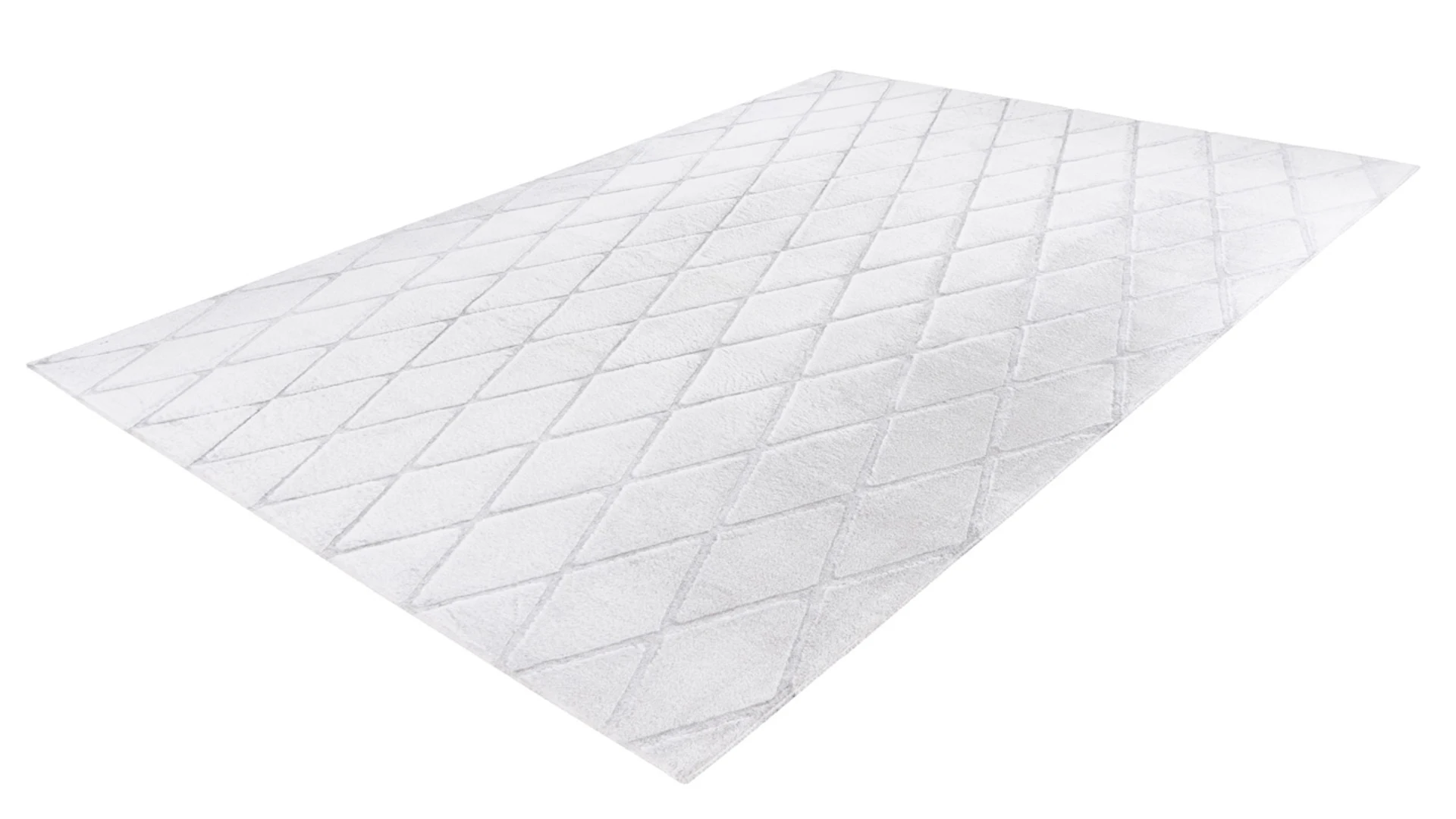 tappeto planeo - Vivica 225 bianco / grigio blu 80 x 150 cm