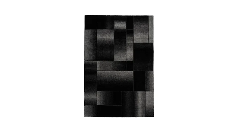 tappeto planeo - Broadway 300 nero / antracite 80 x 150 cm