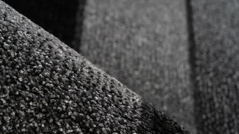 tappeto planeo - Broadway 300 nero / antracite 80 x 150 cm