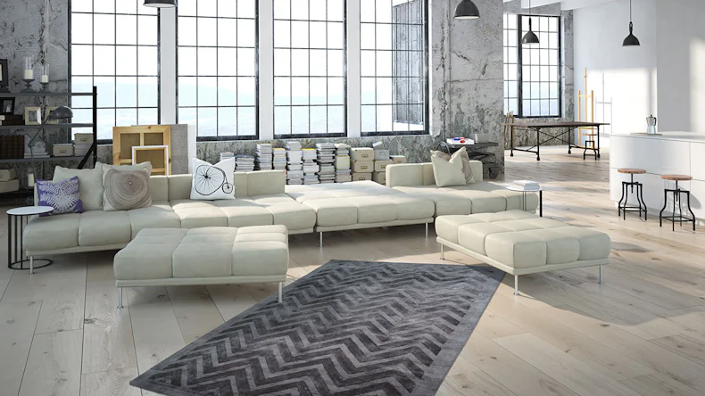 tappeto planeo - Lusso 410 grigio / antracite