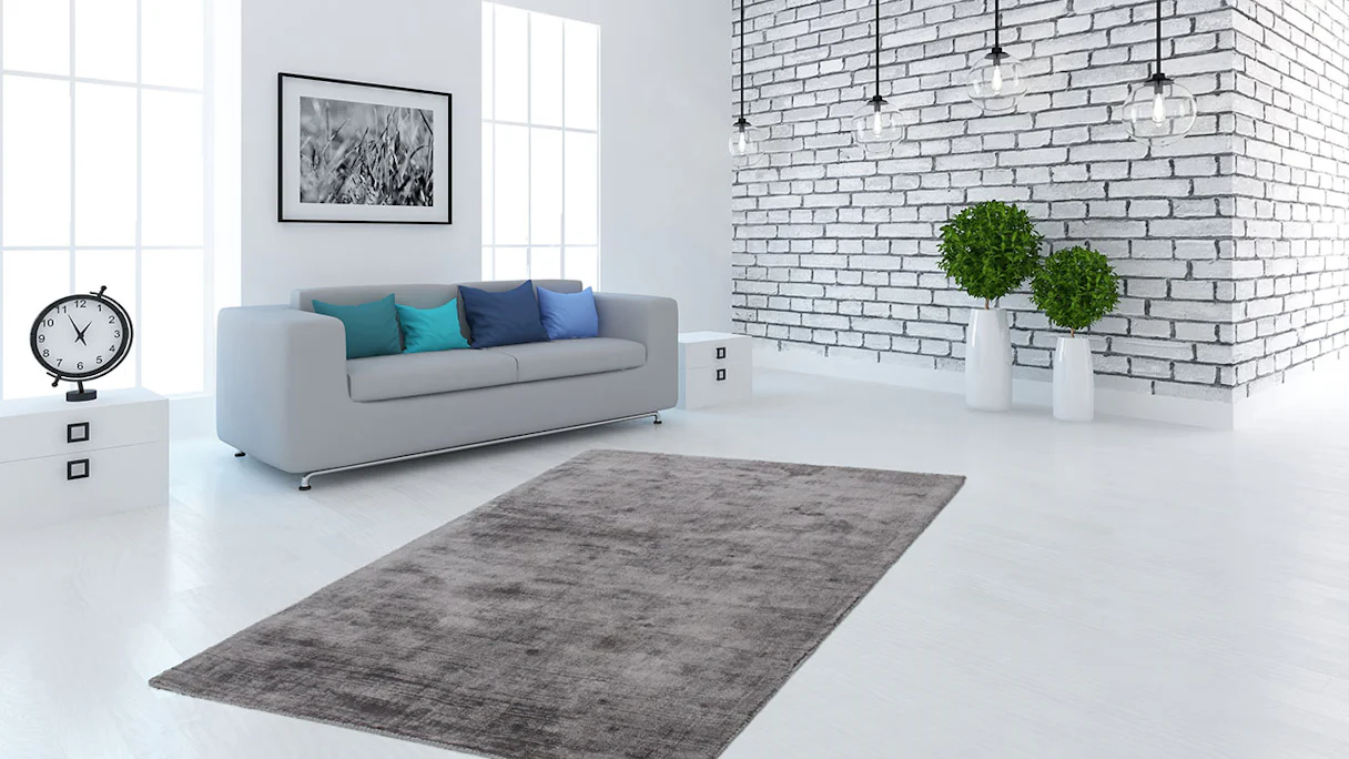 tapis planeo - Luxe 110 gris / anthracite 160 x 230 cm