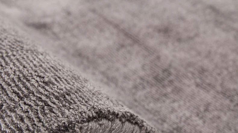 planeo Teppich - Luxury 110 Grau / Anthrazit 200 x 290 cm