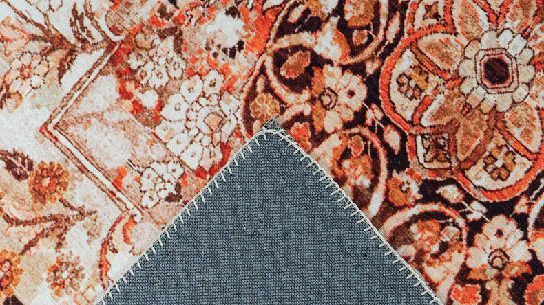 planeo Teppich - Galaxy 1000 Orange / Beige 120 x 180 cm