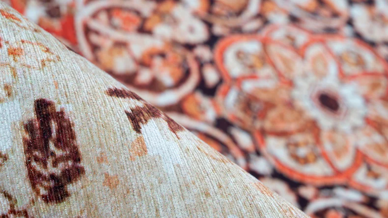 planeo Teppich - Galaxy 1000 Orange / Beige 120 x 180 cm