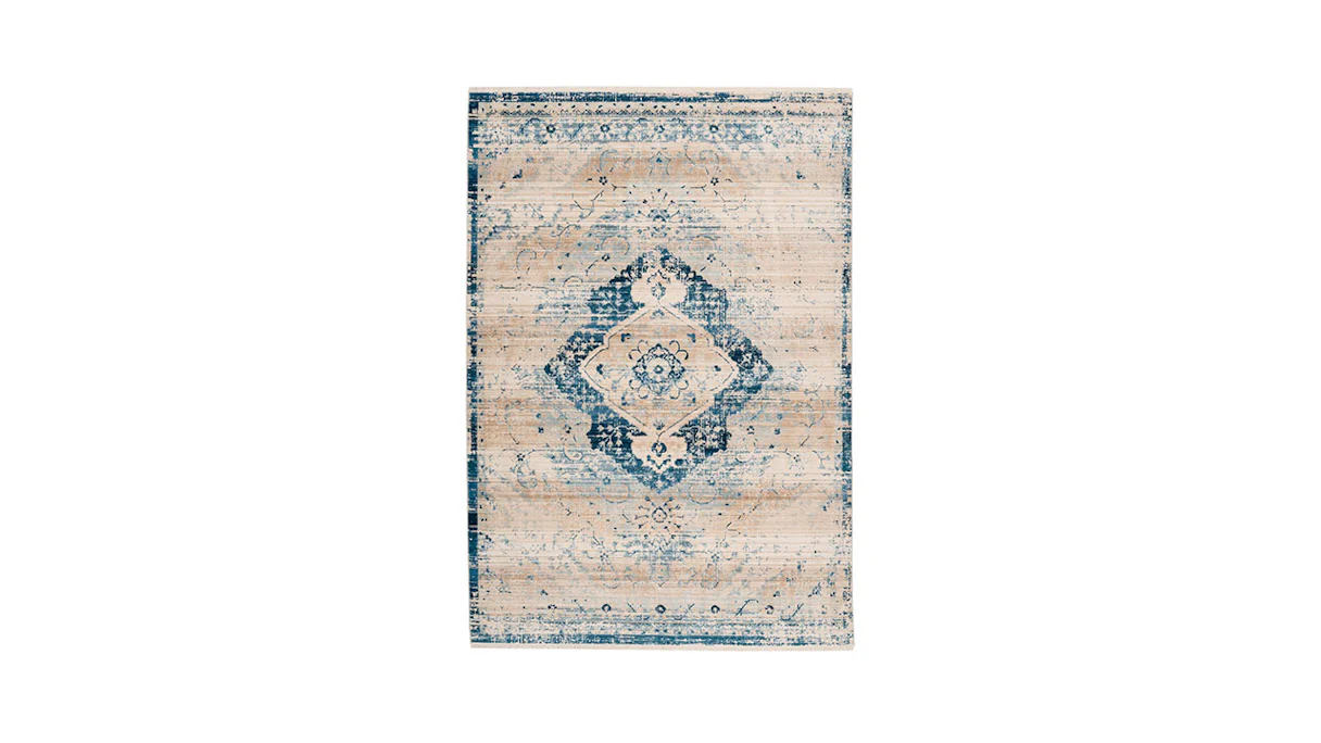 planeo carpet - Baroque 500 cream / blue