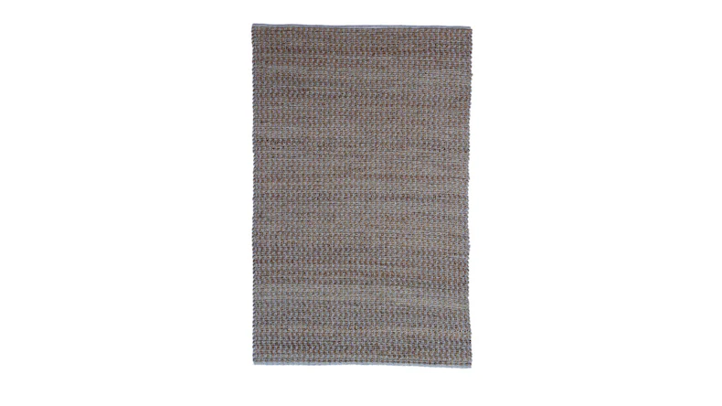 tapis planeo - Echecs 310 naturel / bleu 120 x 170 cm