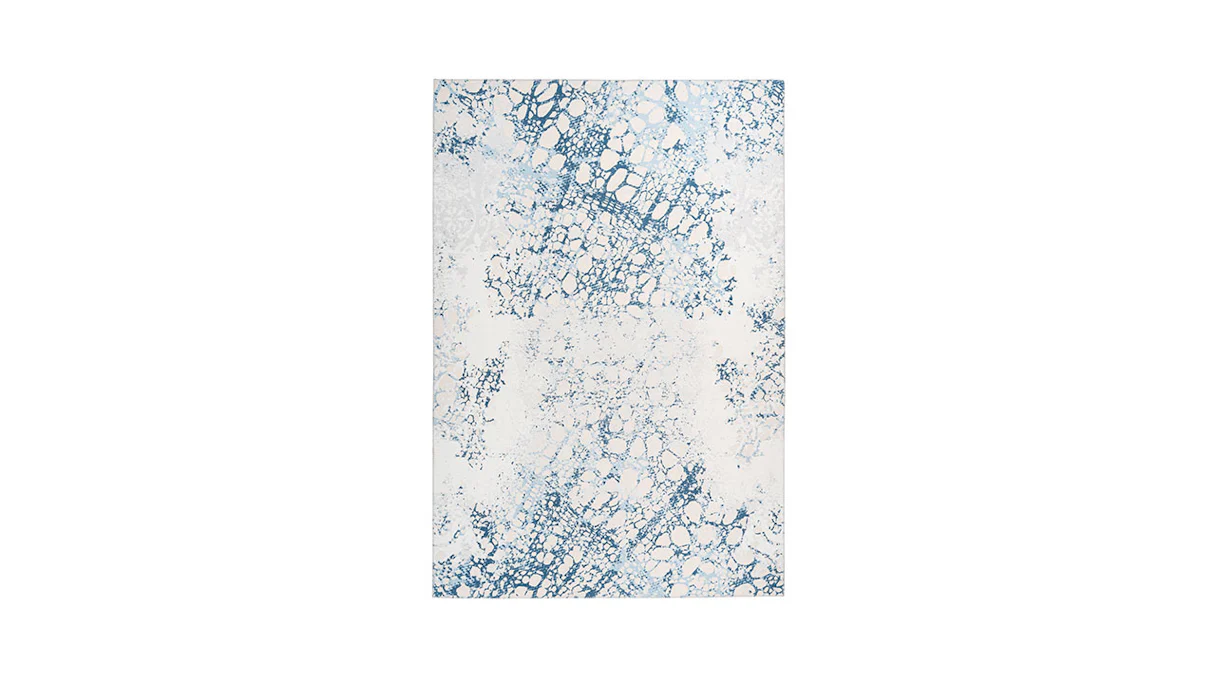 tapis planeo - Galaxy 700 crème / bleu 120 x 180 cm