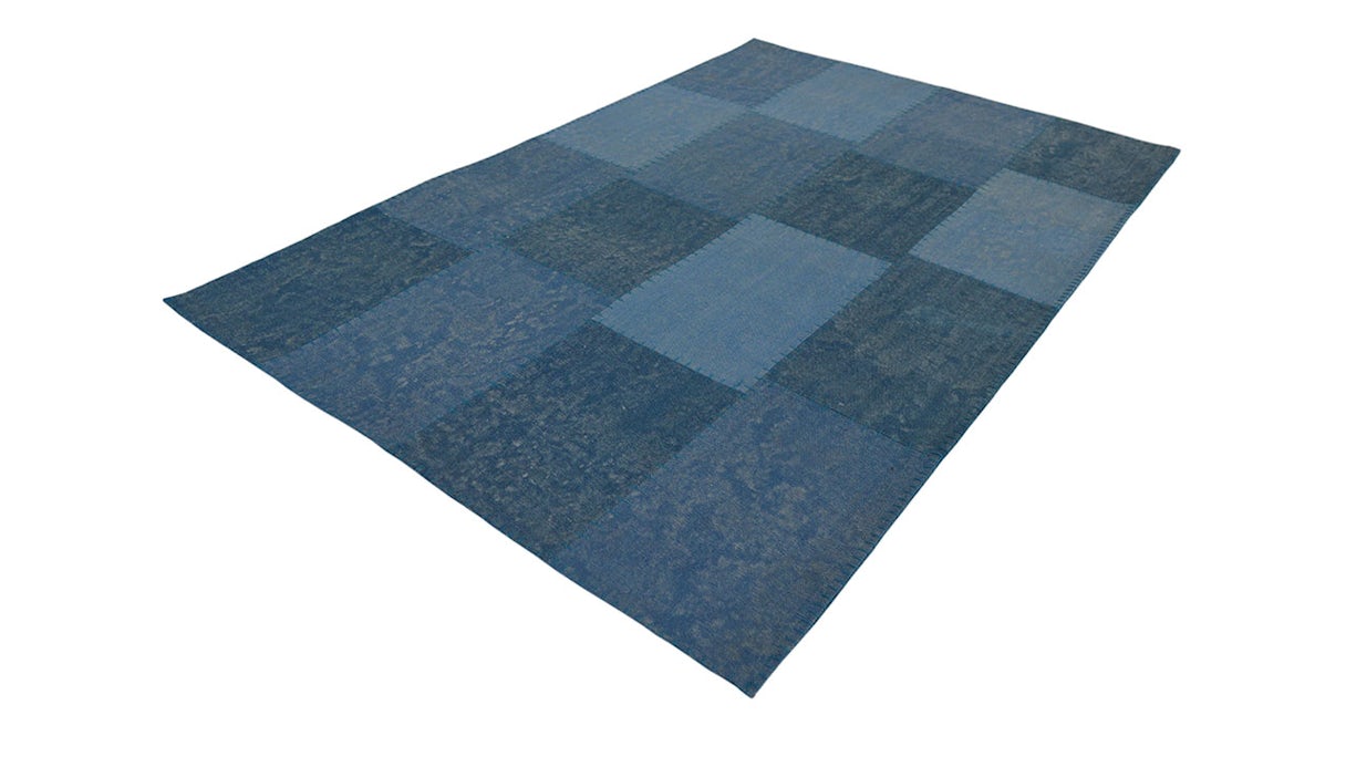 planeo Teppich - Lyrical 110 Multi / Blau 120 x 170 cm