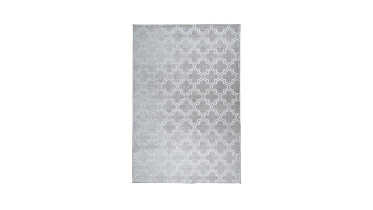 tapis planeo - Monroe 100 gris / bleu 120 x 170 cm