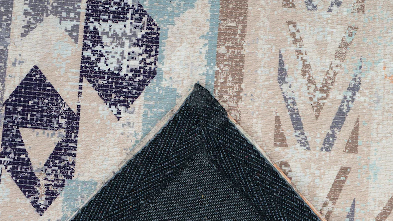 planeo Teppich - Indiana 200 Multi / Blau