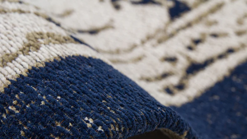 tapis planeo - Ballerina 740 Gris / Bleu 120 x 170 cm