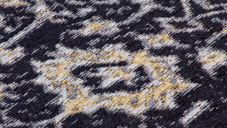 planeo Teppich - Blaze 500 Multi / Blau 75 x 150 cm