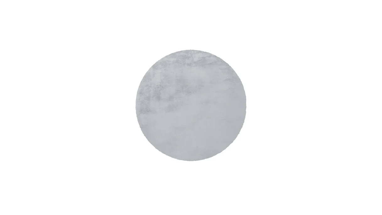 planeo carpet - Rabbit 100 Grey / Blue 120 cm Round