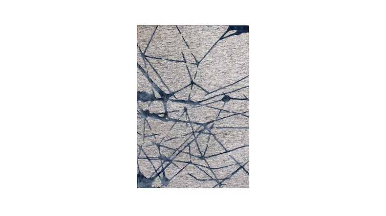 tapis planeo - damas 200 gris / bleu