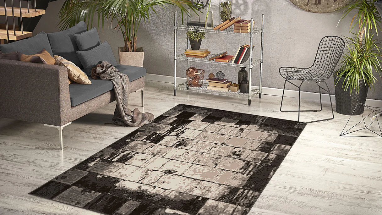 planeo carpet - Esperanto 325 cream / brown 160 x 230 cm