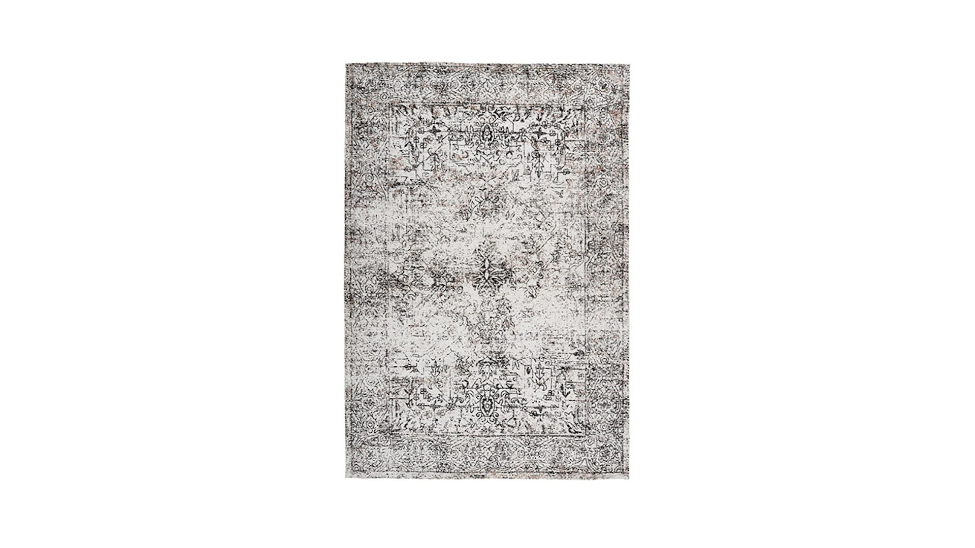 tapis planeo - Iglesia 500 anthracite / crème 160 x 230 cm