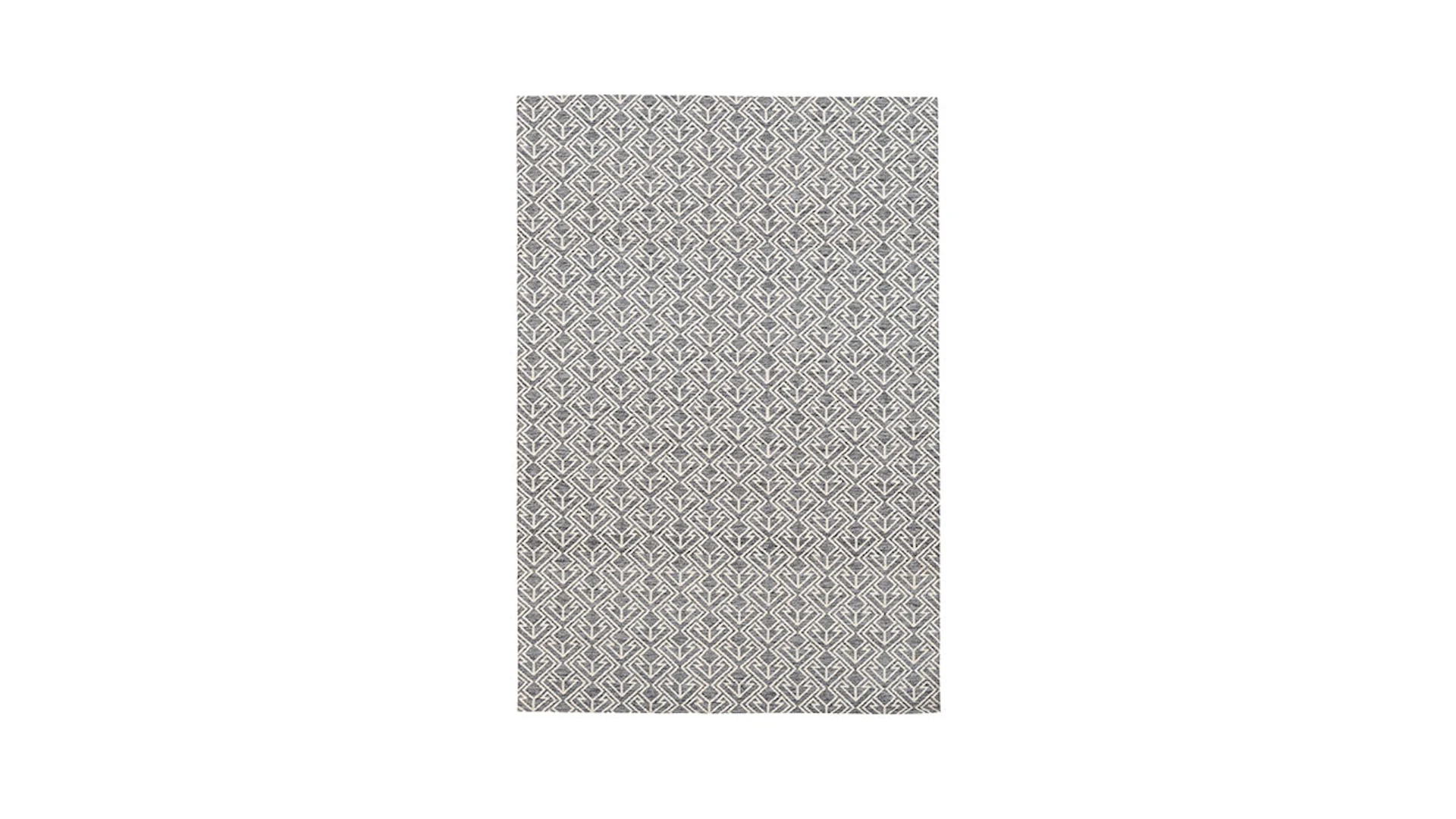planeo Teppich - Yoga 100 Grau / Creme 160 x 230 cm