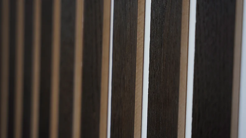 Wandverkleidung Holz planeo WoodWall Easy-Sticks - Eiche Antik 2,60m