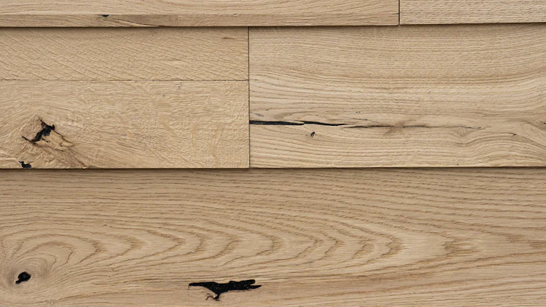 Wandverkleidung Holz planeo Woodwall Easyfix - Eiche Natur