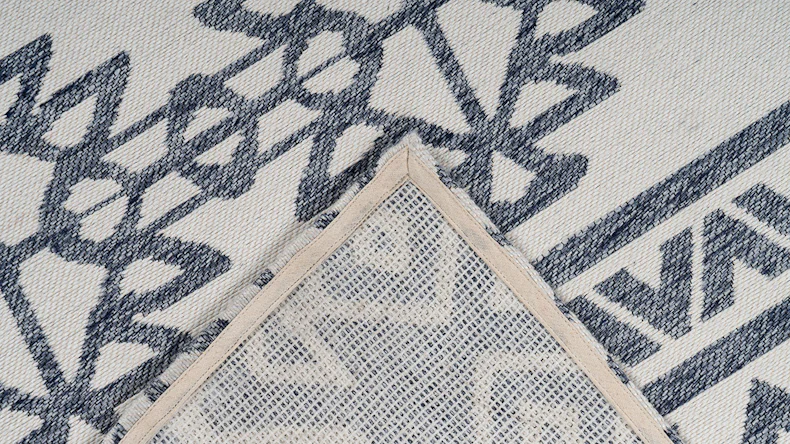 planeo Teppich - Yoga 500 Anthrazit / Elfenbein