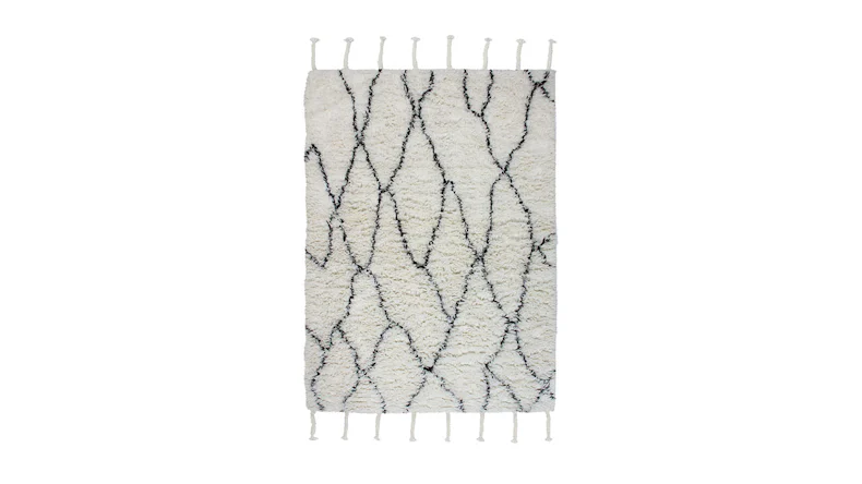 planeo Teppich - Casablanca 120 Natur / Elfenbein 80 x 150 cm