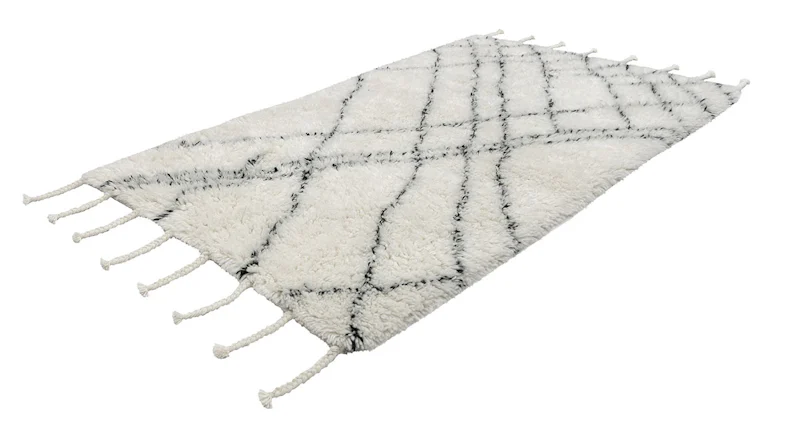 planeo Teppich - Casablanca 130 Natur / Elfenbein