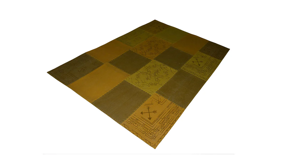 tapis planétaire - Lyrical 210 Multi / Yellow 80 x 150 cm