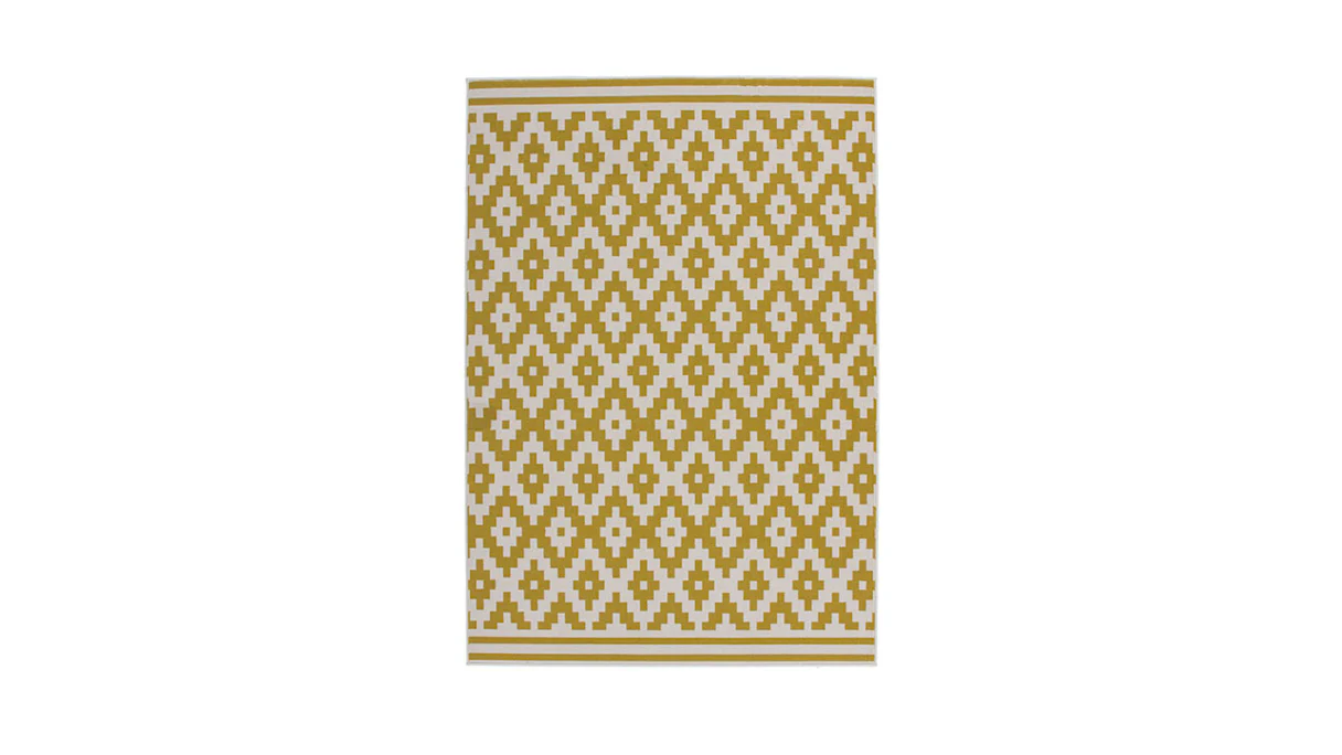 planeo Teppich - Now! 300 Elfenbein / Gold 80 x 150 cm