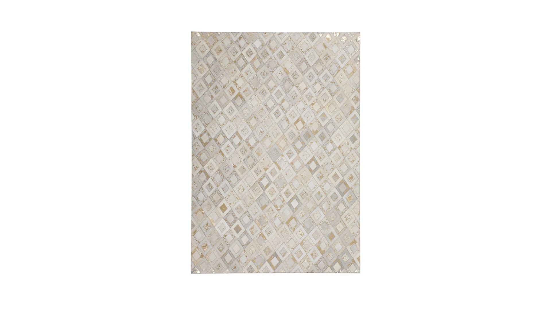 planeo carpet - Spark 110 ivory / gold 80 x 150 cm