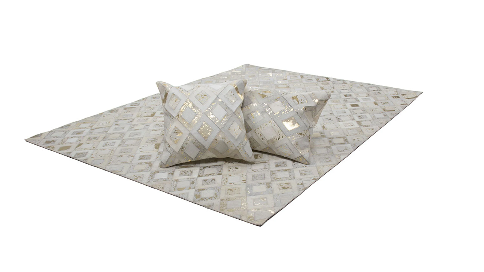 planeo carpet - Spark 110 ivory / gold 120 x 170 cm