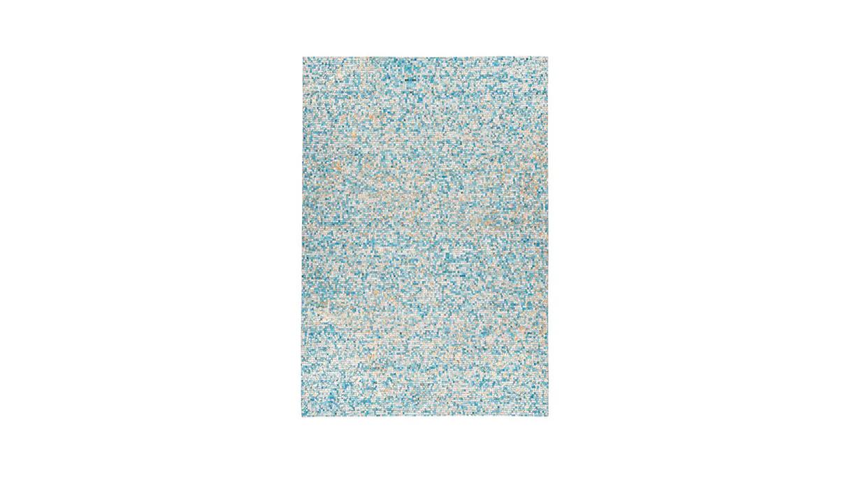 planeo carpet - finish 100 turquoise / gold