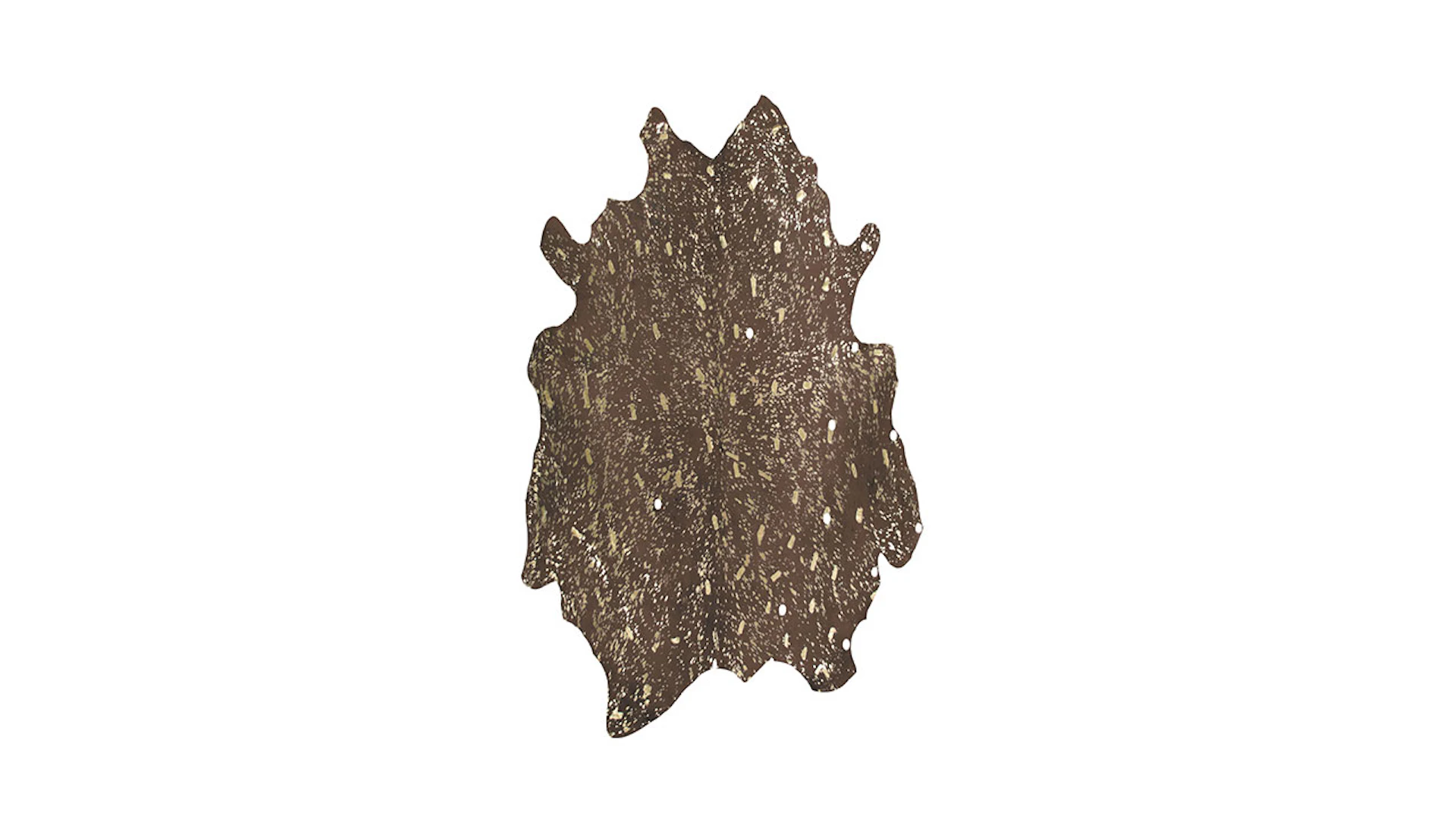 planeo carpet - Glam 110 brown / gold